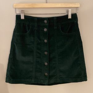 NWOT American Eagle Corduroy Skirt